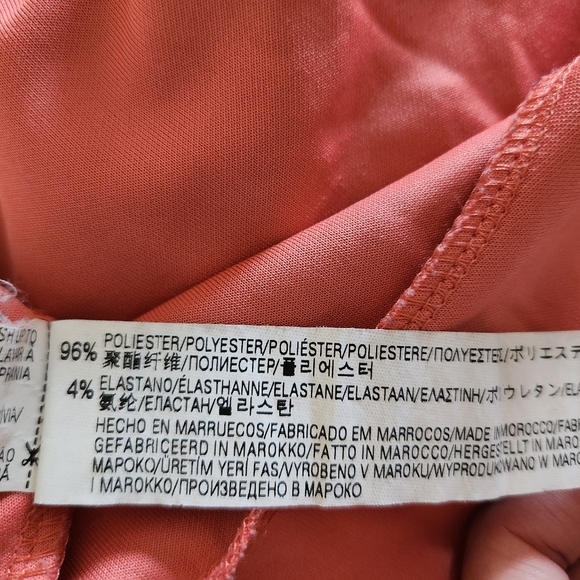 ZARA Peplum pink shirt - Picture 2 of 5